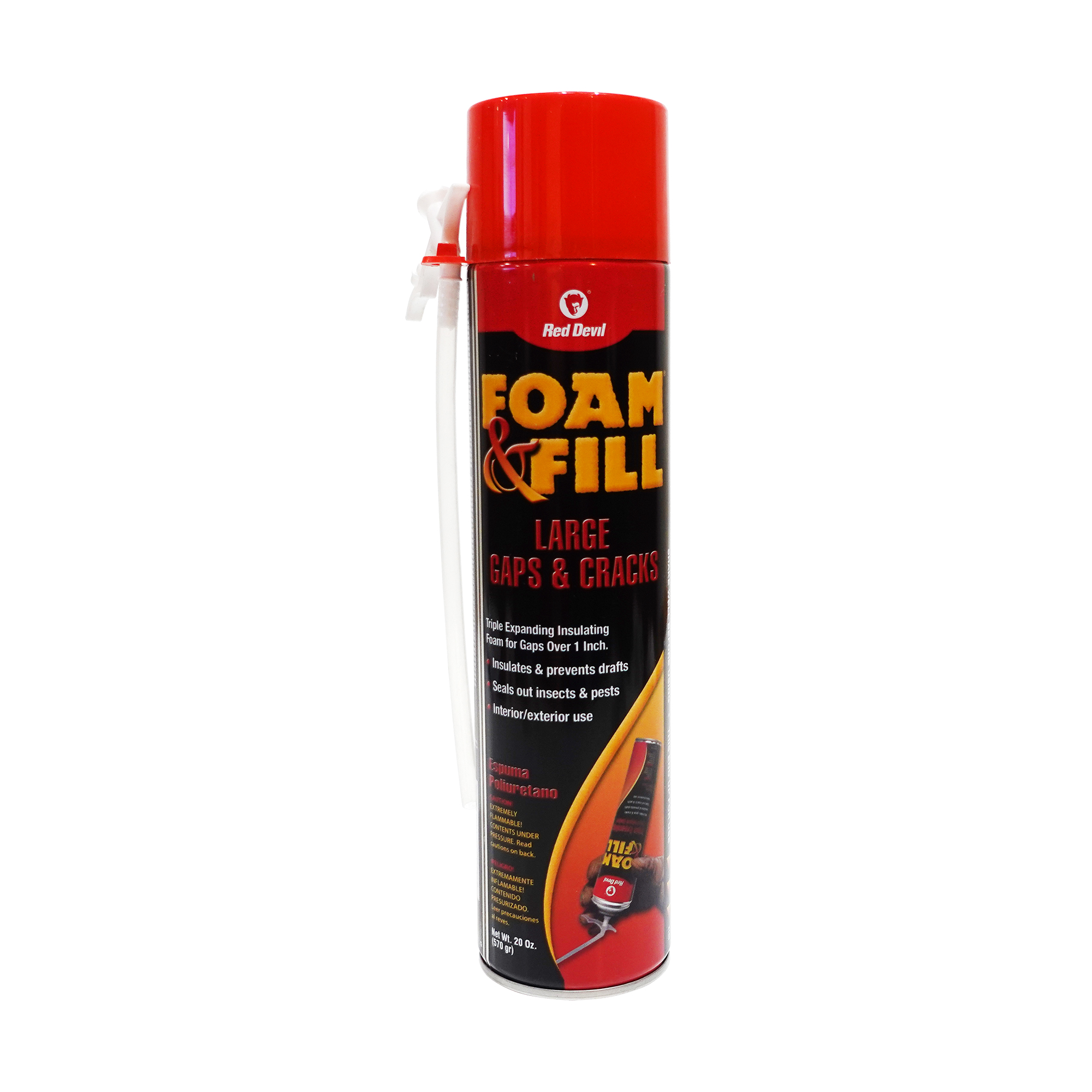 Foam And Fill® Large Gaps And Cracks Expanding Polyurethane Sealant